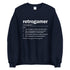 Retrogamer Definition Sweatshirt
